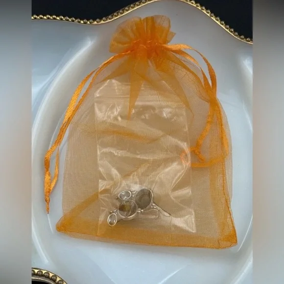 Sterling Silver 925 Abalone Blue Topaz Dangle Earrings French Wire 1.25" L - Picture 8 of 8